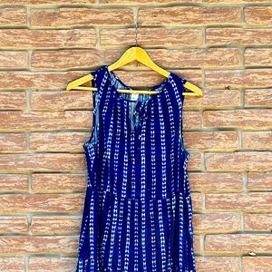 Cobalt blue Old Navy boho summer sun dress